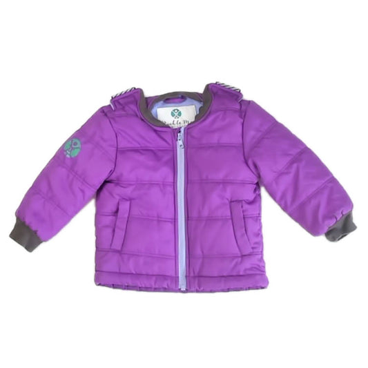 Buckle Me Girls Purple Toast Jacket Size: 18 Months Purple Toast