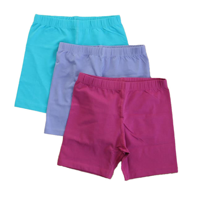 Mightly Girls Purple | Turquoise | Magenta Shorts Size: 10 Years Purple | Turquoise | Magenta