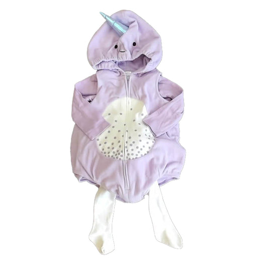 Carter's Boys Purple Unicorn Costume Size: 6-9 Months Purple Unicorn