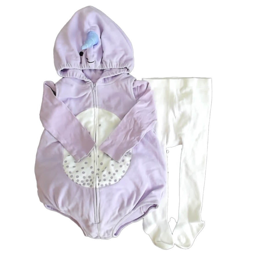 Carter's Girls Purple Unicorn Costume Size: 24 Months Purple Unicorn