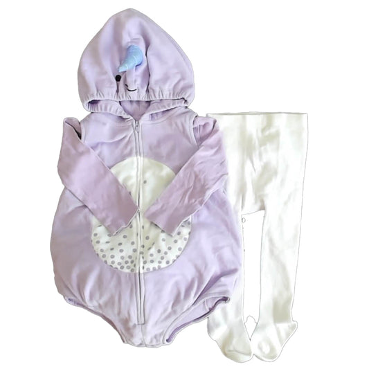 Carter's Girls Purple Unicorn Costume Size: 24 Months Purple Unicorn