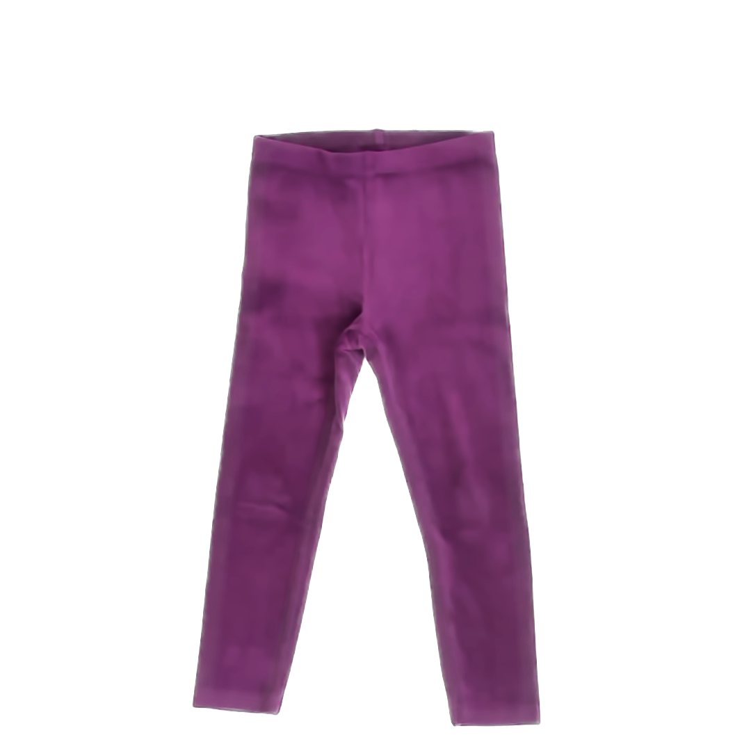 Tea Collection Girls Purple | Velvet Leggings Size: 6T Purple | Velvet