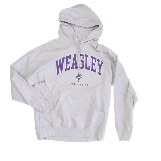 Harry Potter Girls Purple | Weasley Hoodie Size: M Purple | Weasley
