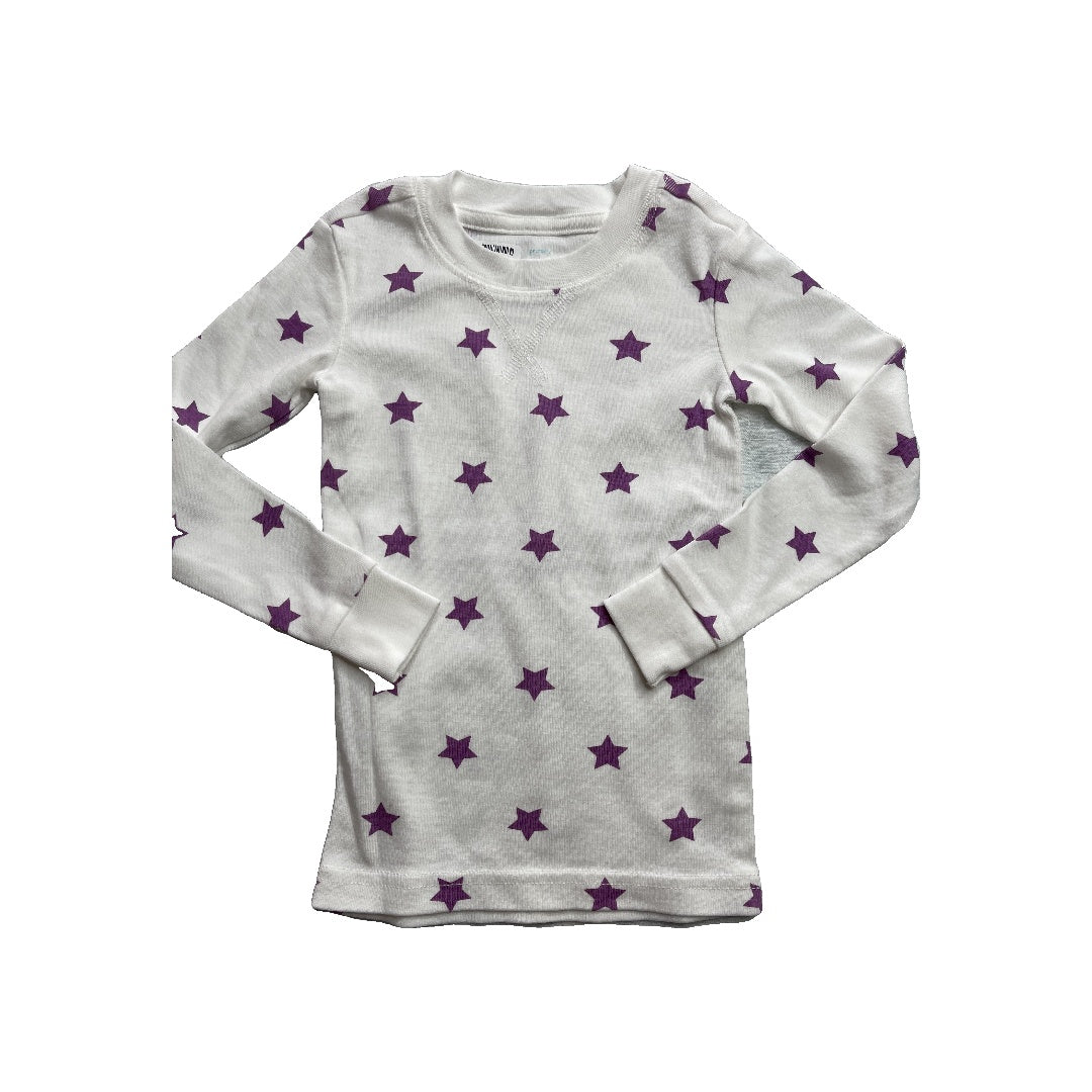 Primary Girls purple | White | Stars Pajamas Size: 2-3 Years purple | White | Stars
