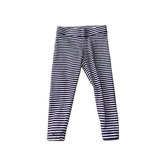 Primary Unisex purple | White | Stripe Pants Size: 2T purple | White | Stripe