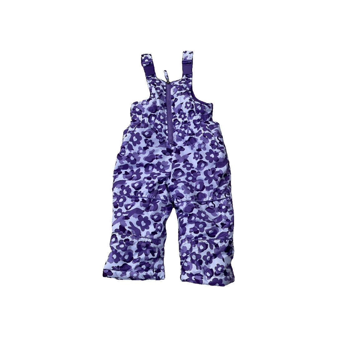 Pink Platinum Girls purple | White Snow Pants Size: 24 months purple | White