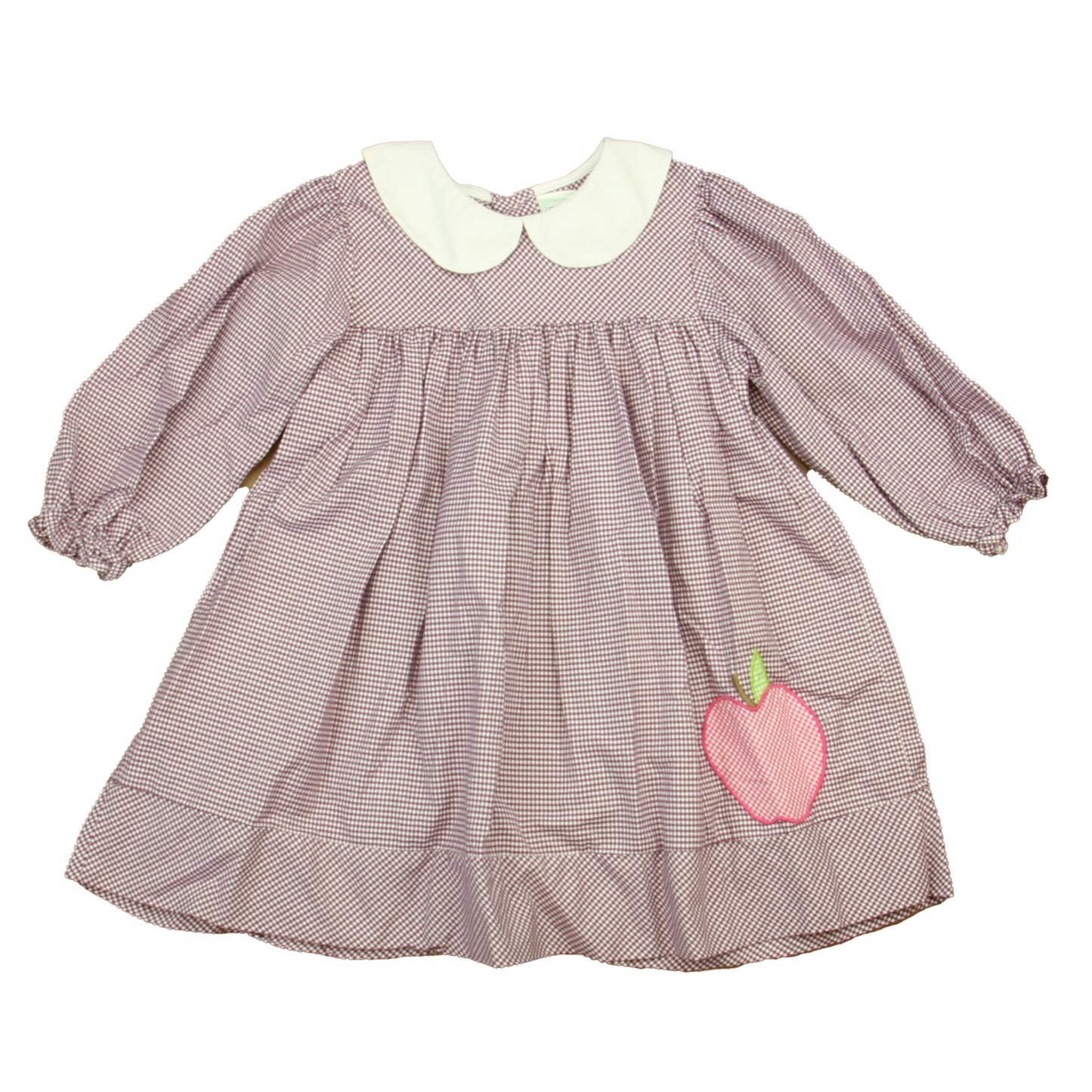 ZU. Girls Purple | White Dress Size: 24 Months