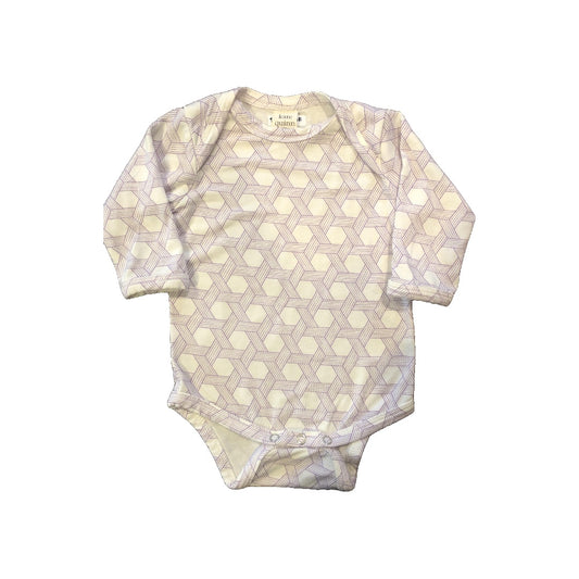 Kate Quinn Girls purple | White Onesie Size: 0-3 months purple | White