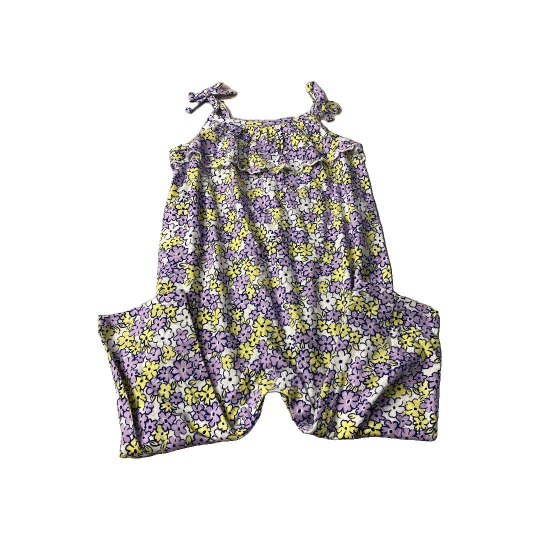 Harper Canyon Girls purple | Yellow | Flowers Romper Size: 24 months purple | Yellow | Flowers
