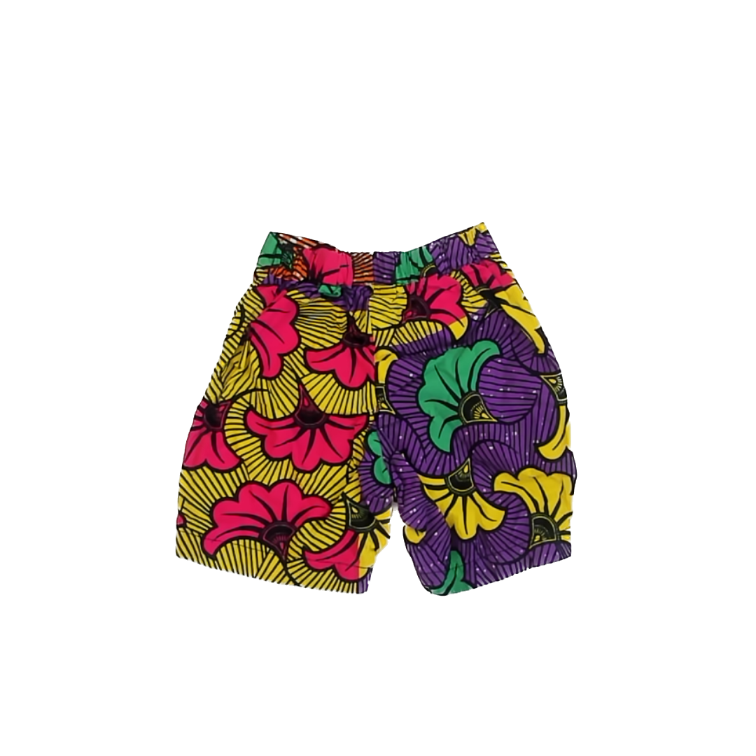Unknown Boys Purple | Yellow | Pink Shorts Size: 4T* Purple | Yellow | Pink