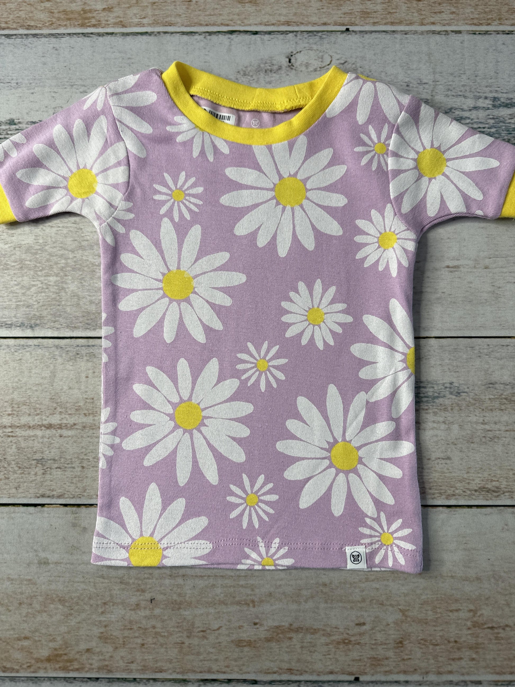 Girls purple | Yellow | White Pajamas Size: 24 months purple | Yellow | White