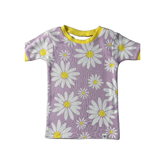 Girls purple | Yellow | White Pajamas Size: 24 months purple | Yellow | White
