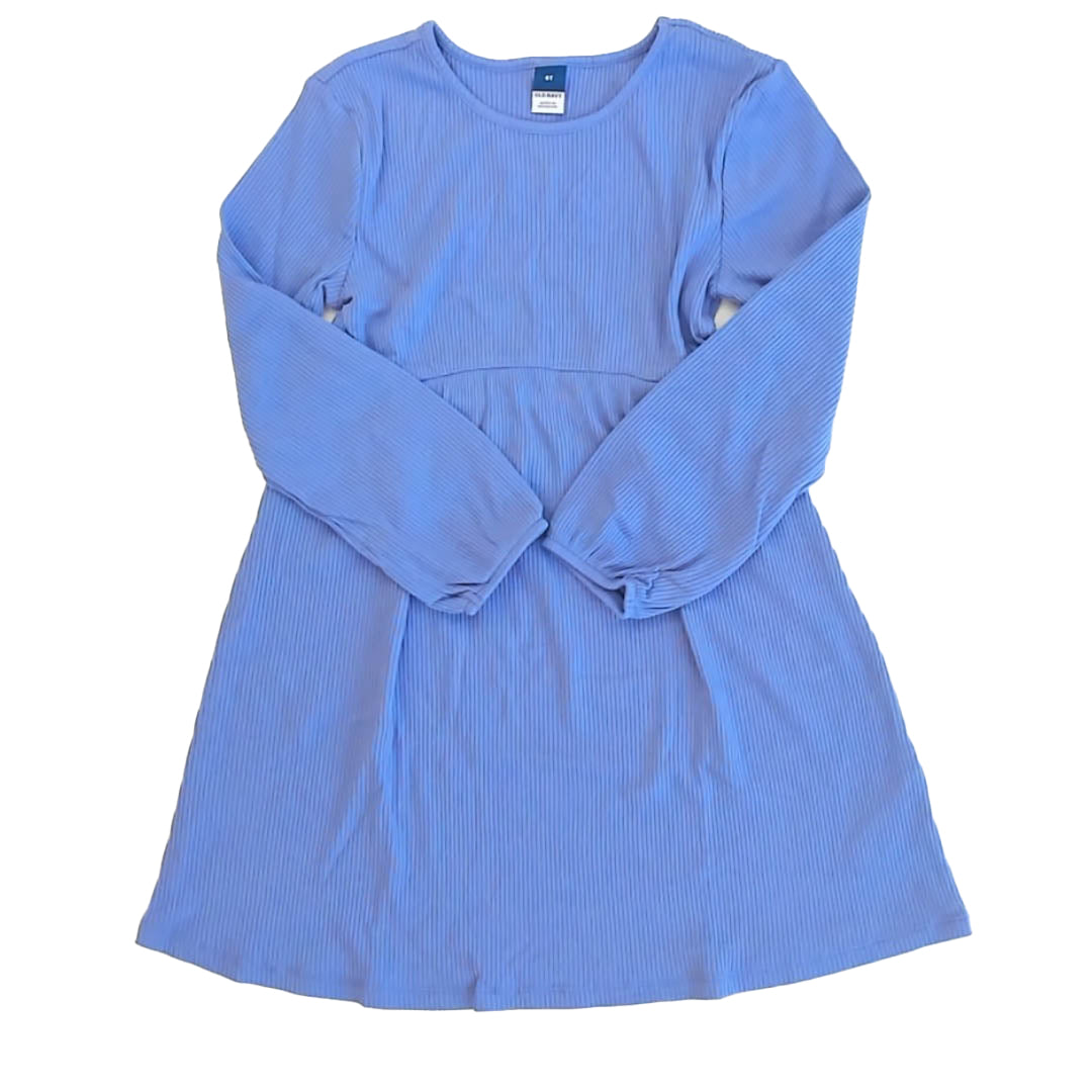 Old Navy Girls Purple Dress Size: 6 Years Purple