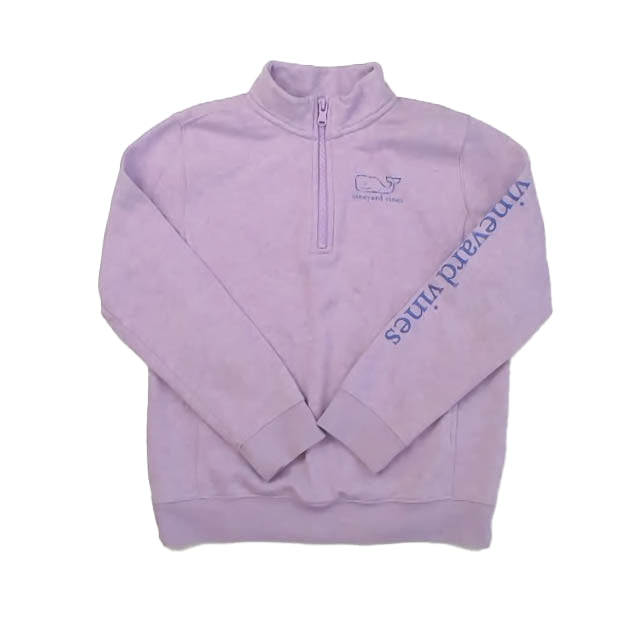 Vineyard Vines Girls Purple Sweatshirt Size: 10-12 Years Purple
