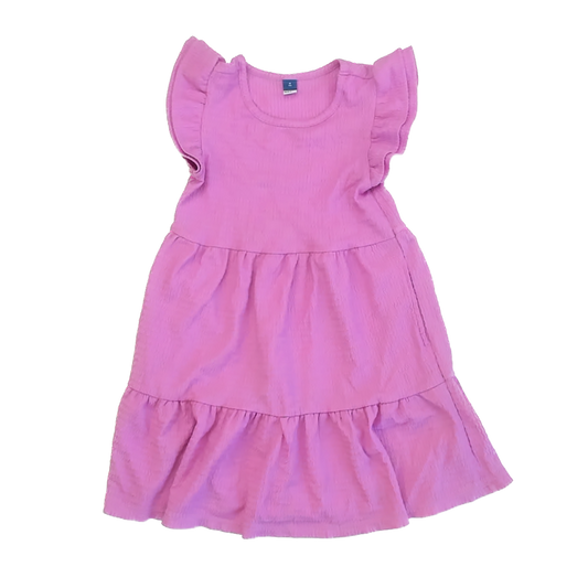 Old Navy Girls Purple Dress Size: 8 Years Purple