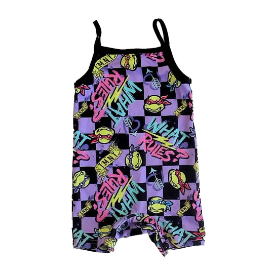 Teenage Mutant Ninja Turtles Girls Purple Leotard Size: 9-12 Months Purple