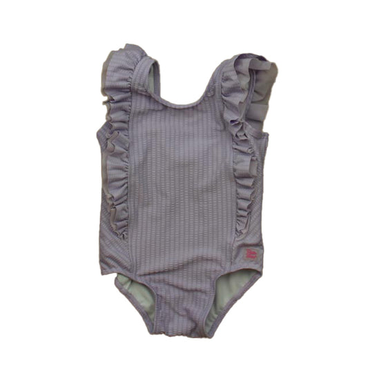 Ruffle Butts Girls Purple 1-piece Swimsuit Size: 12-18 Months Purple