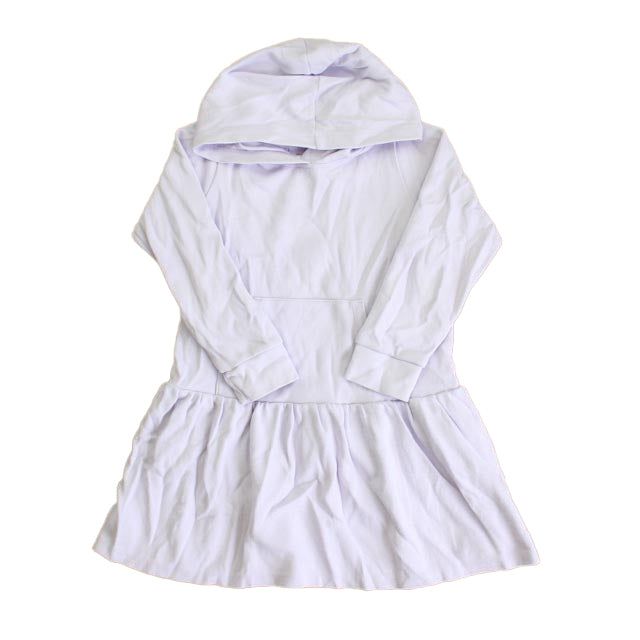 Hanna Andersson Girls Purple Dress Size: 6-7 Years