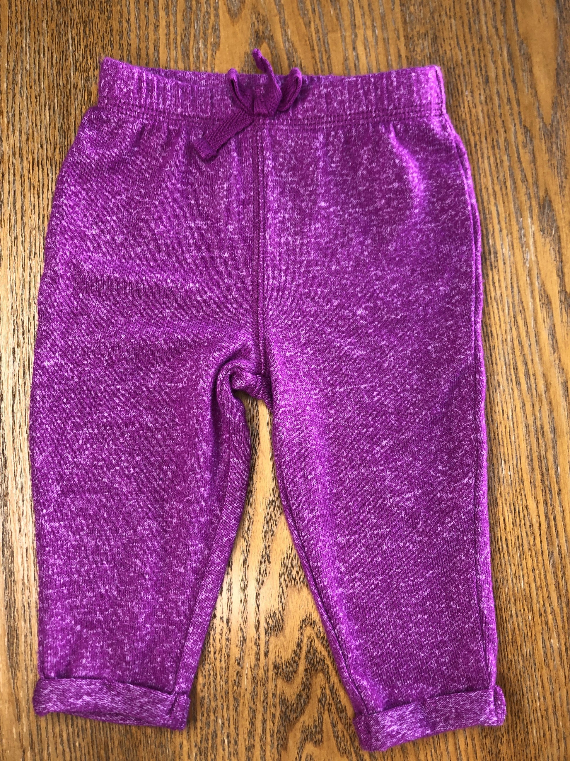Jumping Beans Girls purple Pants Size: 6 months purple