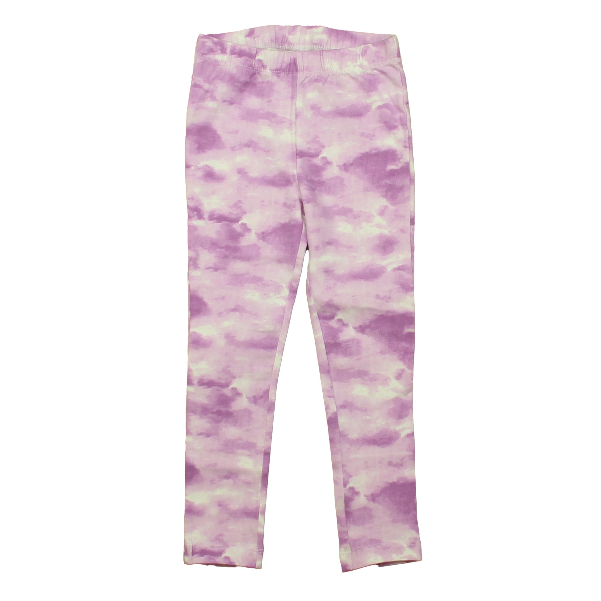 Mightly Girls Purple Leggings Size: 6-14 Years Purple