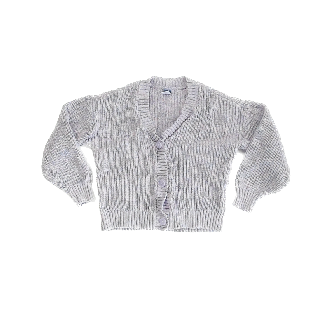 Old Navy Girls Purple Cardigan Size: 8 Years Purple