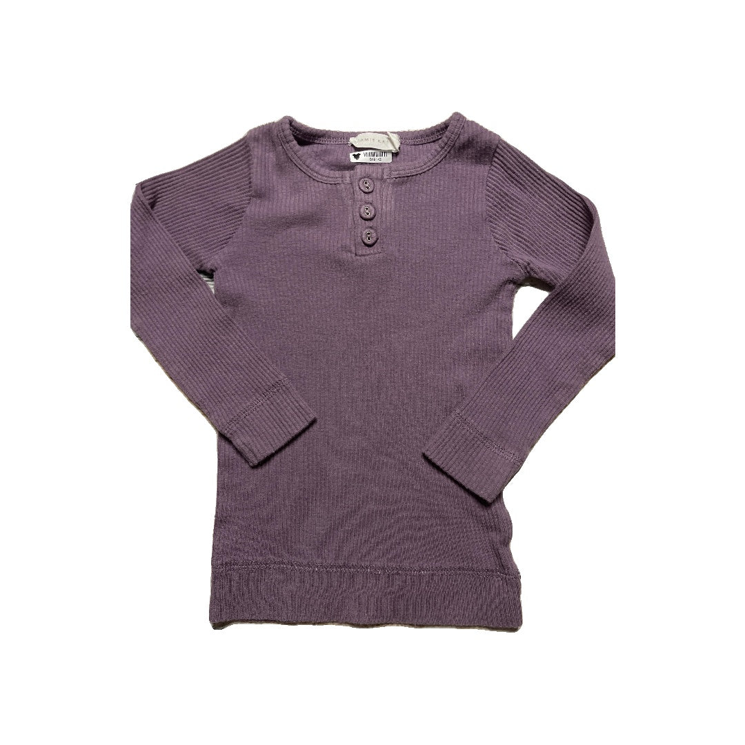 Jamie Kay Girls purple Long Sleeve T-Shirt Size: 12 months purple
