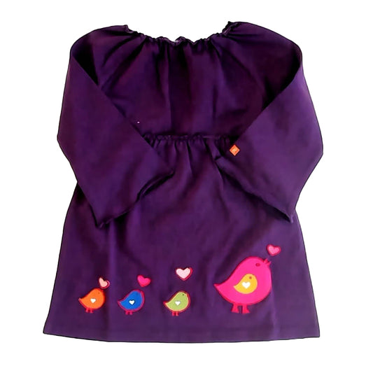 GDiapers Girls Purple Dress Size: 6-12 Months Purple