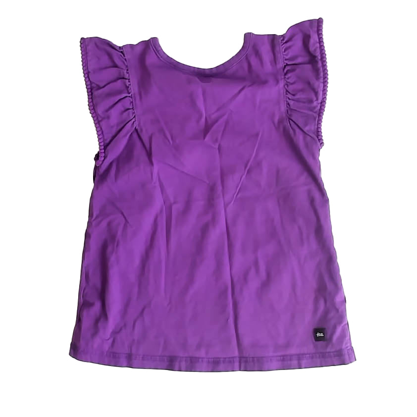 Tea Collection Girls Purple T-Shirt Size: 4T Purple