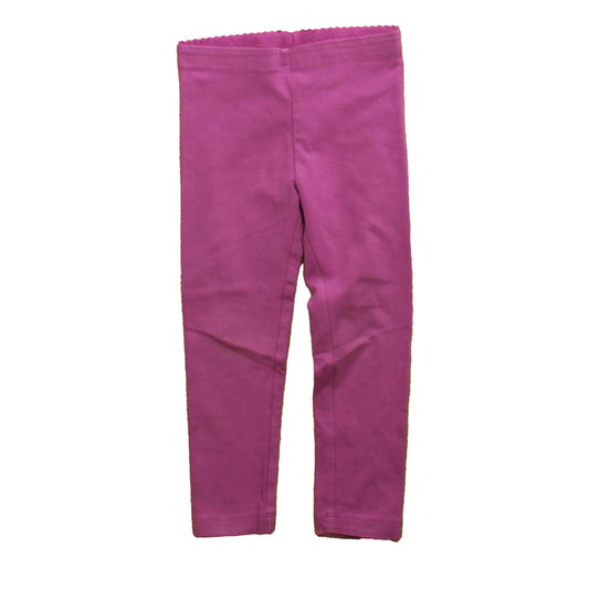 Tea Girls Purple Leggings Size: 3T