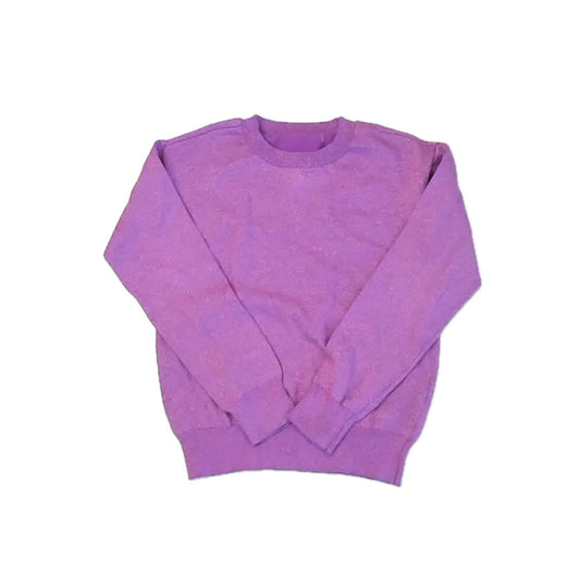 Rockets Of Awesome Girls Purple Sweater Size: 6 Years Purple