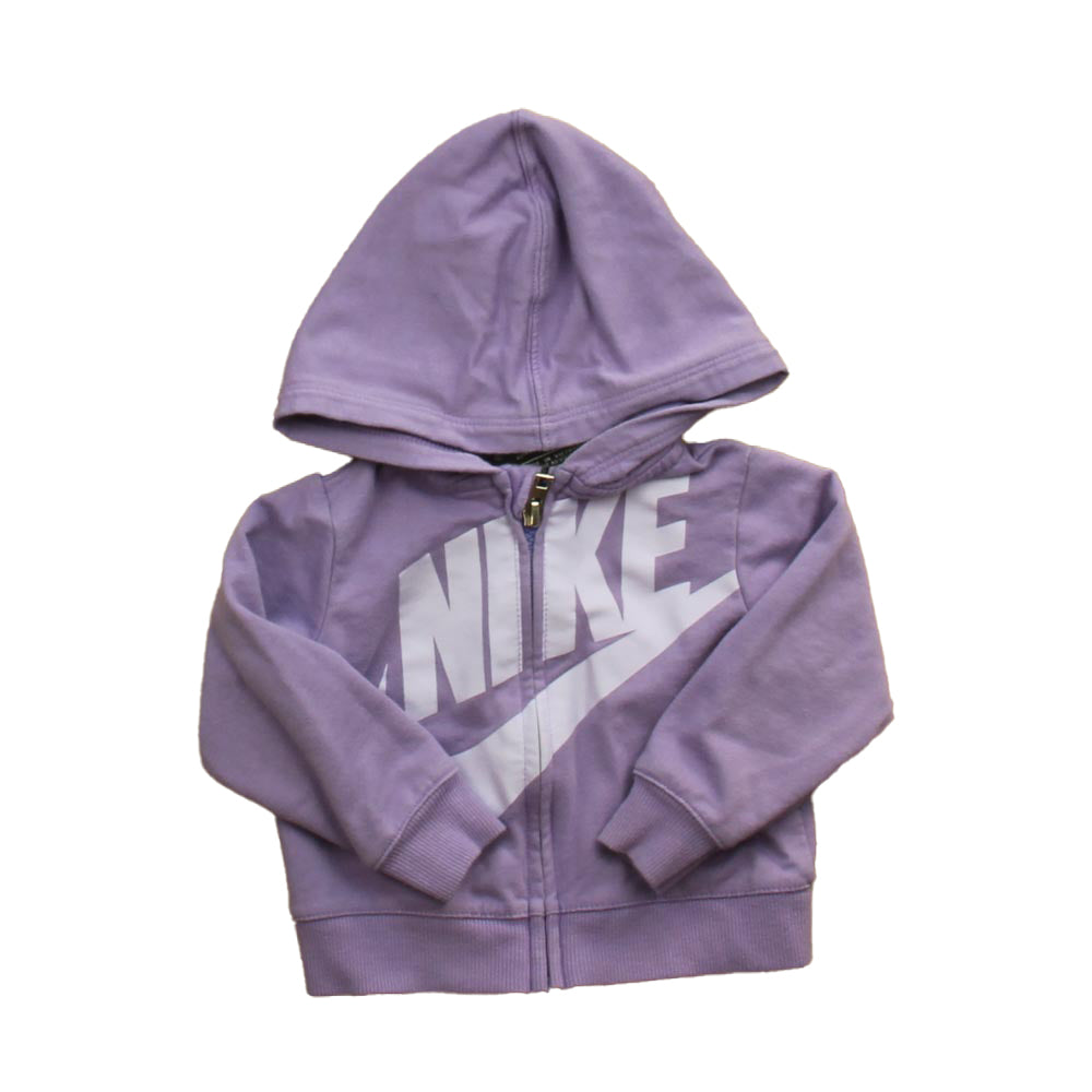 Nike Girls Purple Hoodie Size: 12 Months Purple