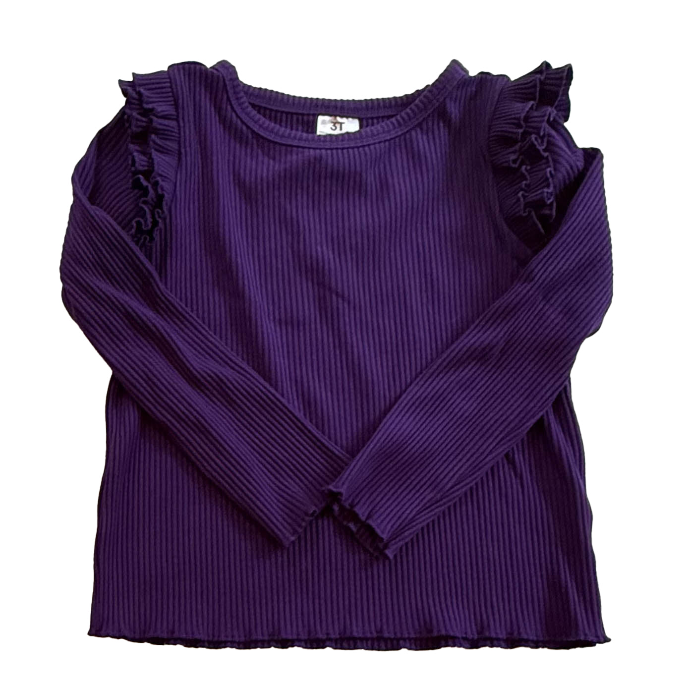 Play by Little Sleepies Girls Purple Long Sleeve Shirt Size: 3T Purple