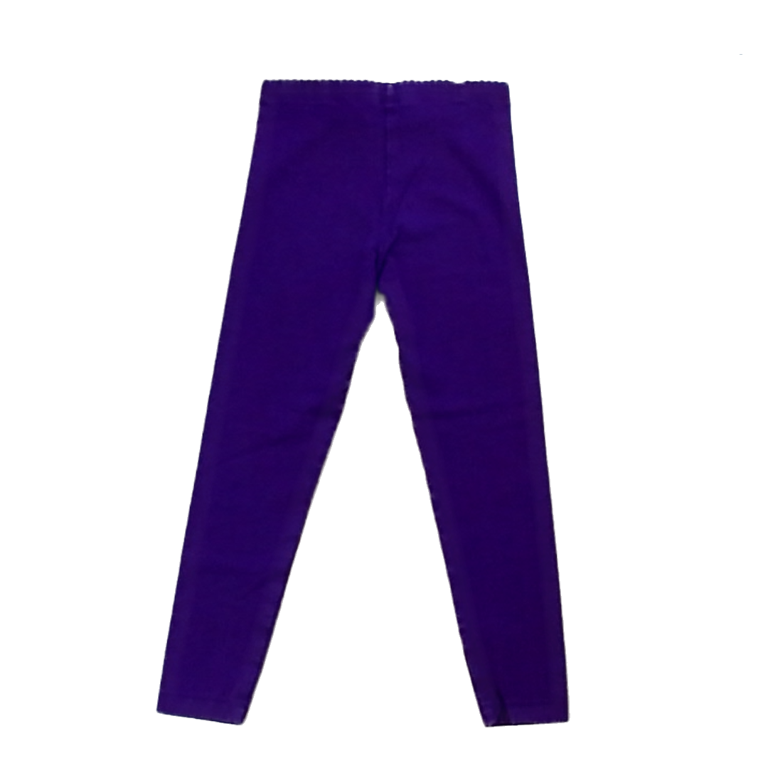 Tea Collection Girls Purple Leggings Size: 6 Years Purple