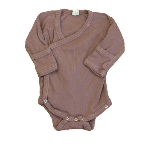 Kate Quinn Organics Girls Purple Onesie Size: 6-12 Months Purple