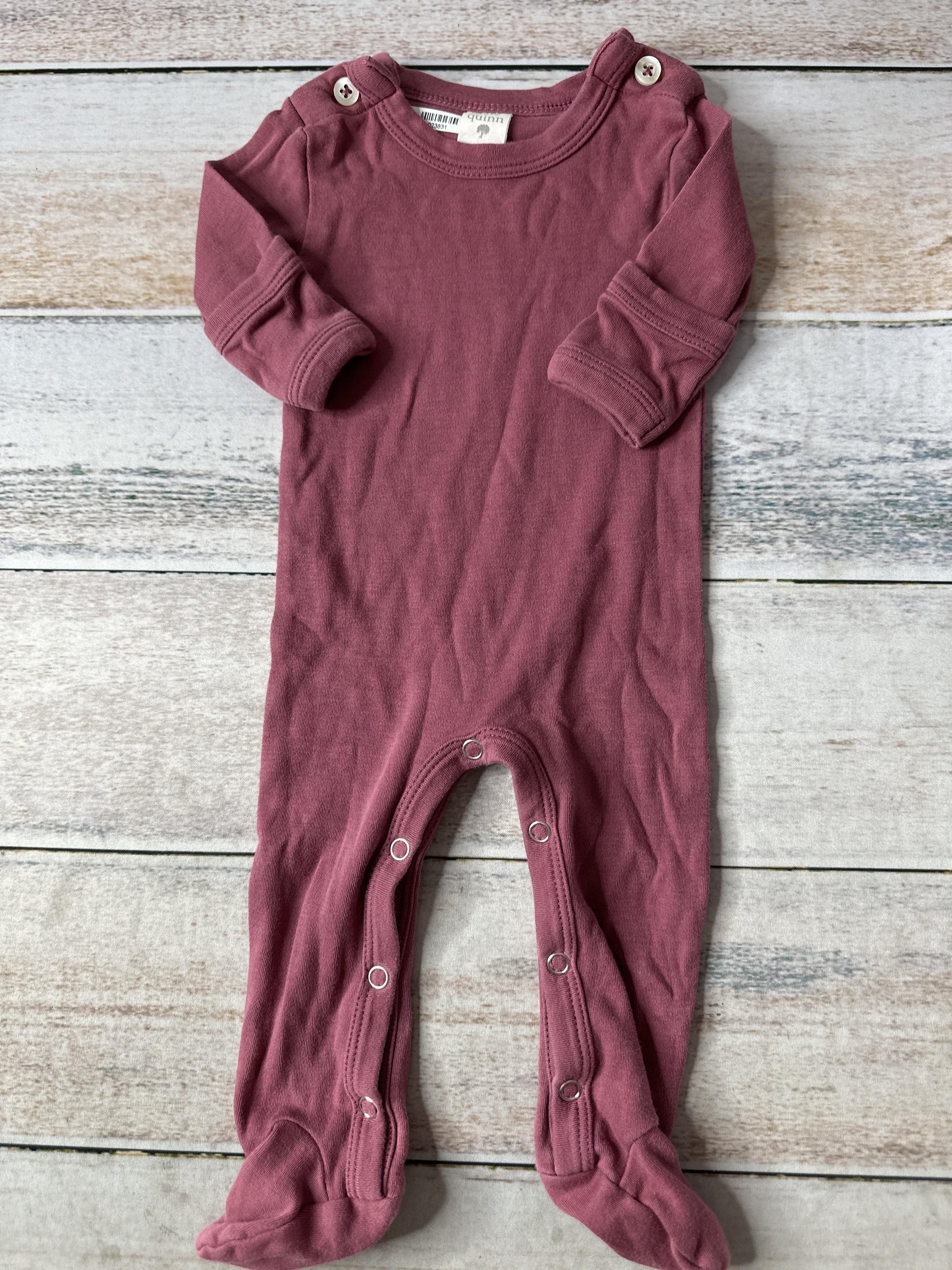 Kate Quinn Girls purple Long Sleeve Outfit Size: 0-3 months purple