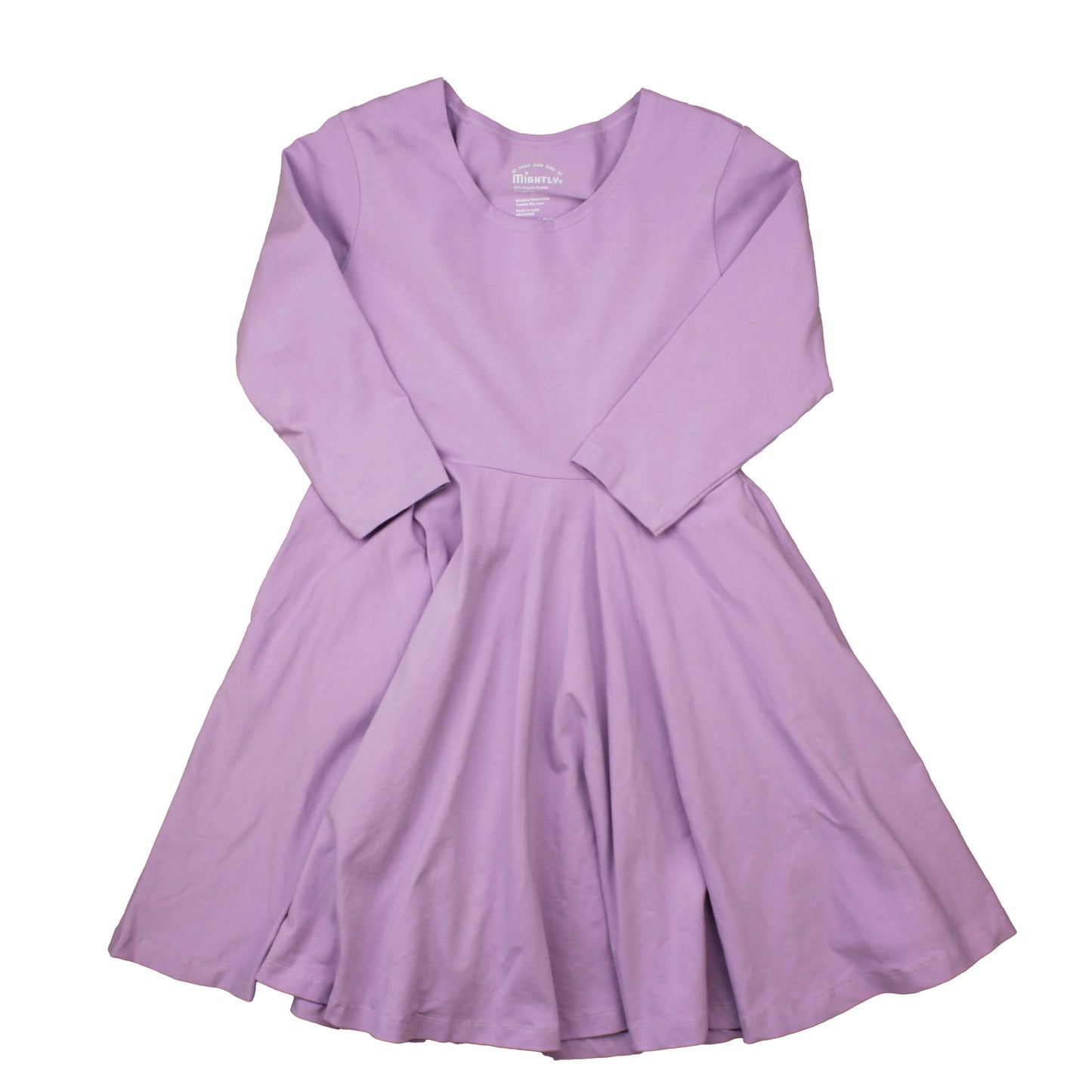 Mightly Girls Purple Dress Size: 2-5T Purple