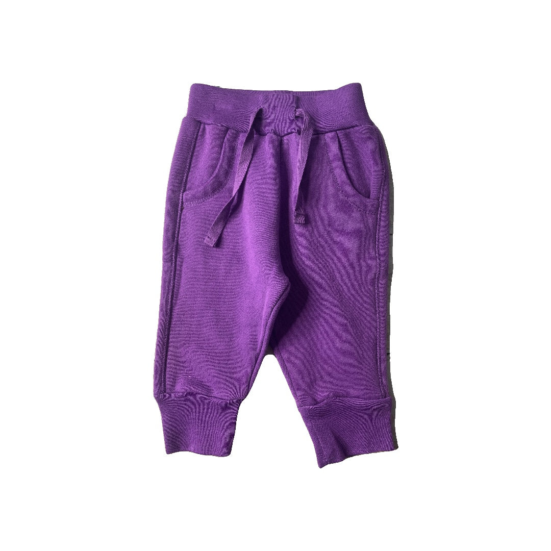 Kidential Girls purple Pants Size: 6-9 months purple