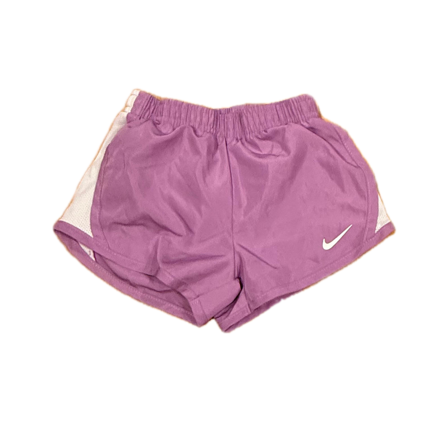 Nike Girls Purple Athletic Shorts Size: 3T Purple