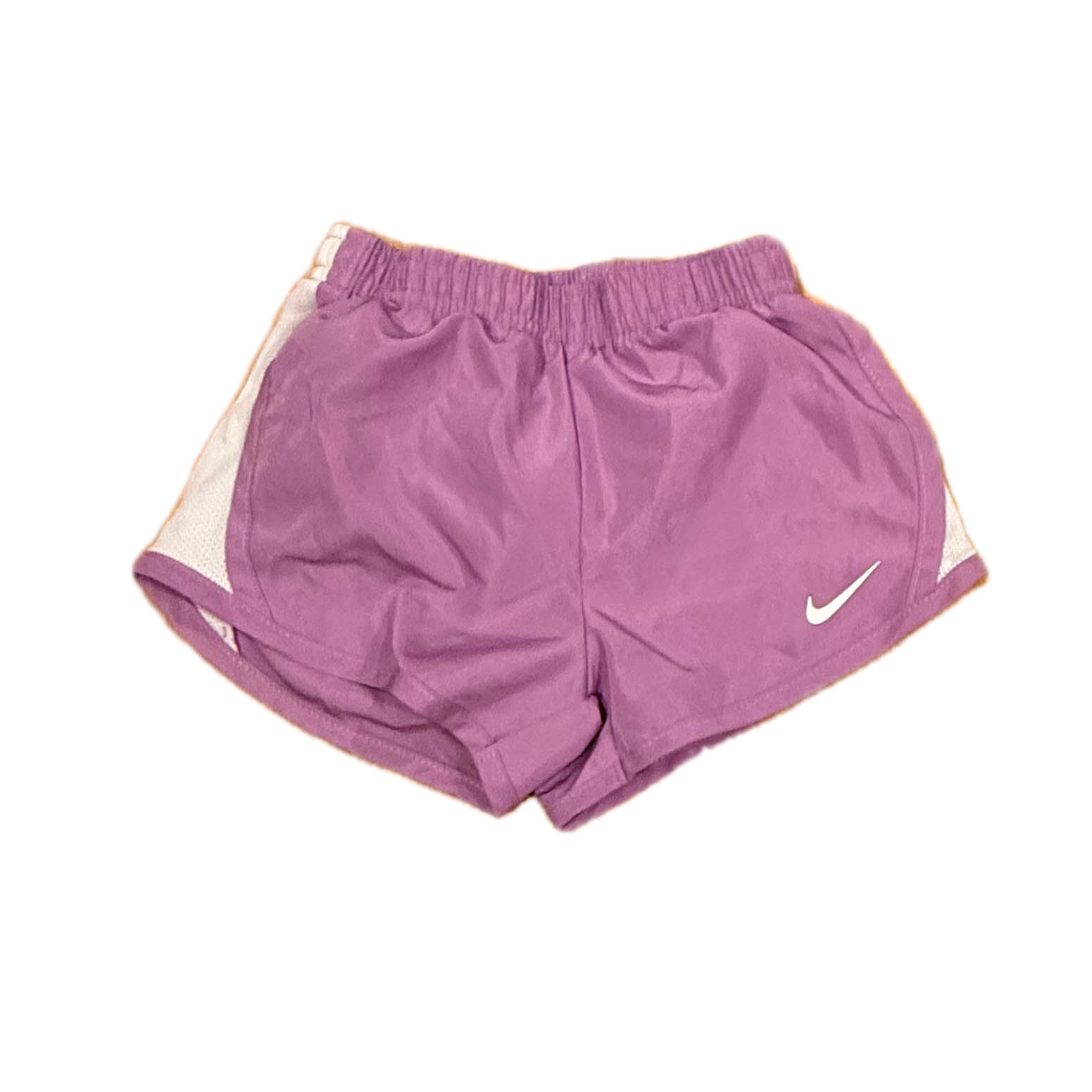 Nike Girls Purple Athletic Shorts Size: 3T Purple