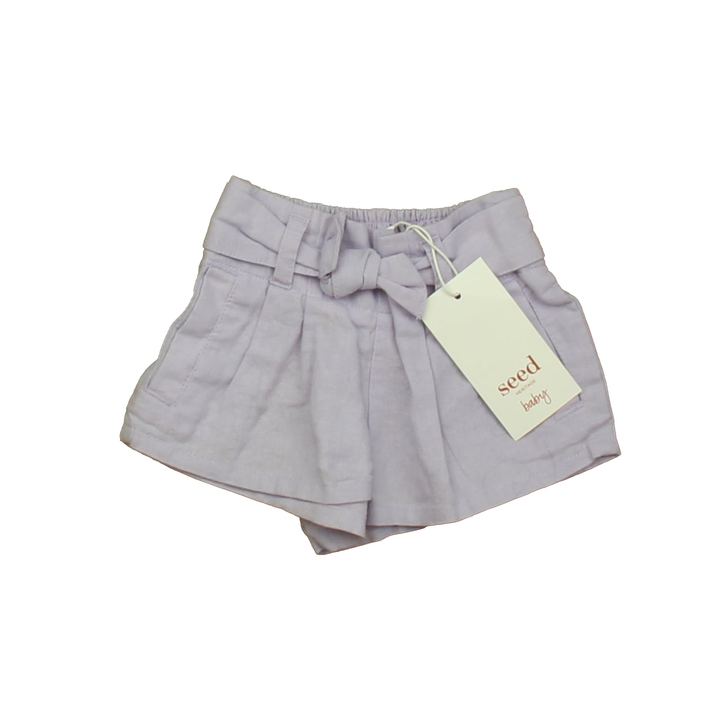 Seed Girls Purple Shorts Size: 0-3 Months Purple