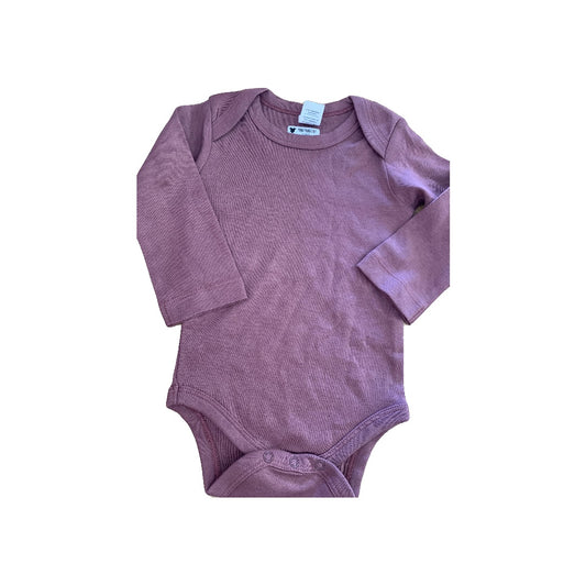 Colored Organics Girls purple Onesie Size: 3-6 months purple