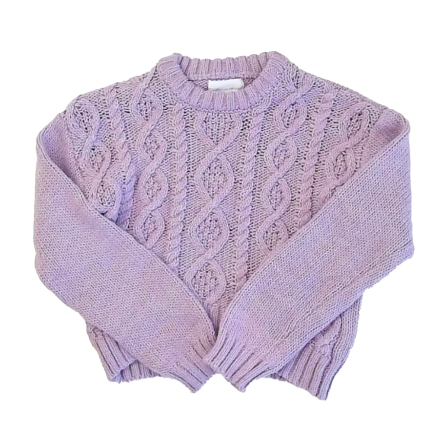 Rockets Of Awesome Girls Purple Sweater Size: 4T Purple