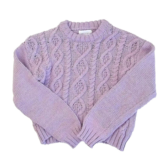 Rockets Of Awesome Girls Purple Sweater Size: 4T Purple