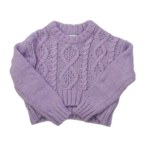 Rockets Of Awesome Girls Purple Sweater Size: 3T Purple