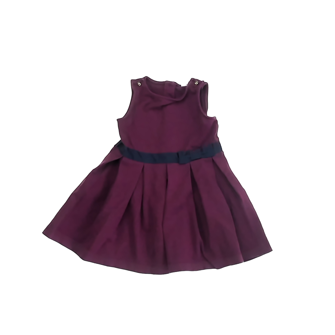 Janie and Jack Girls Purple Dress Size: 3T Purple