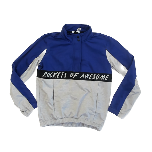 Rockets Of Awesome Boys Purple Jacket Size: 12 Years Purple