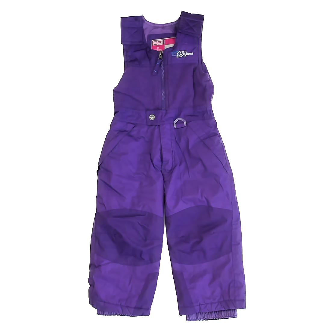 32 Degrees Girls Purple Snow Pants Size: 3T Purple