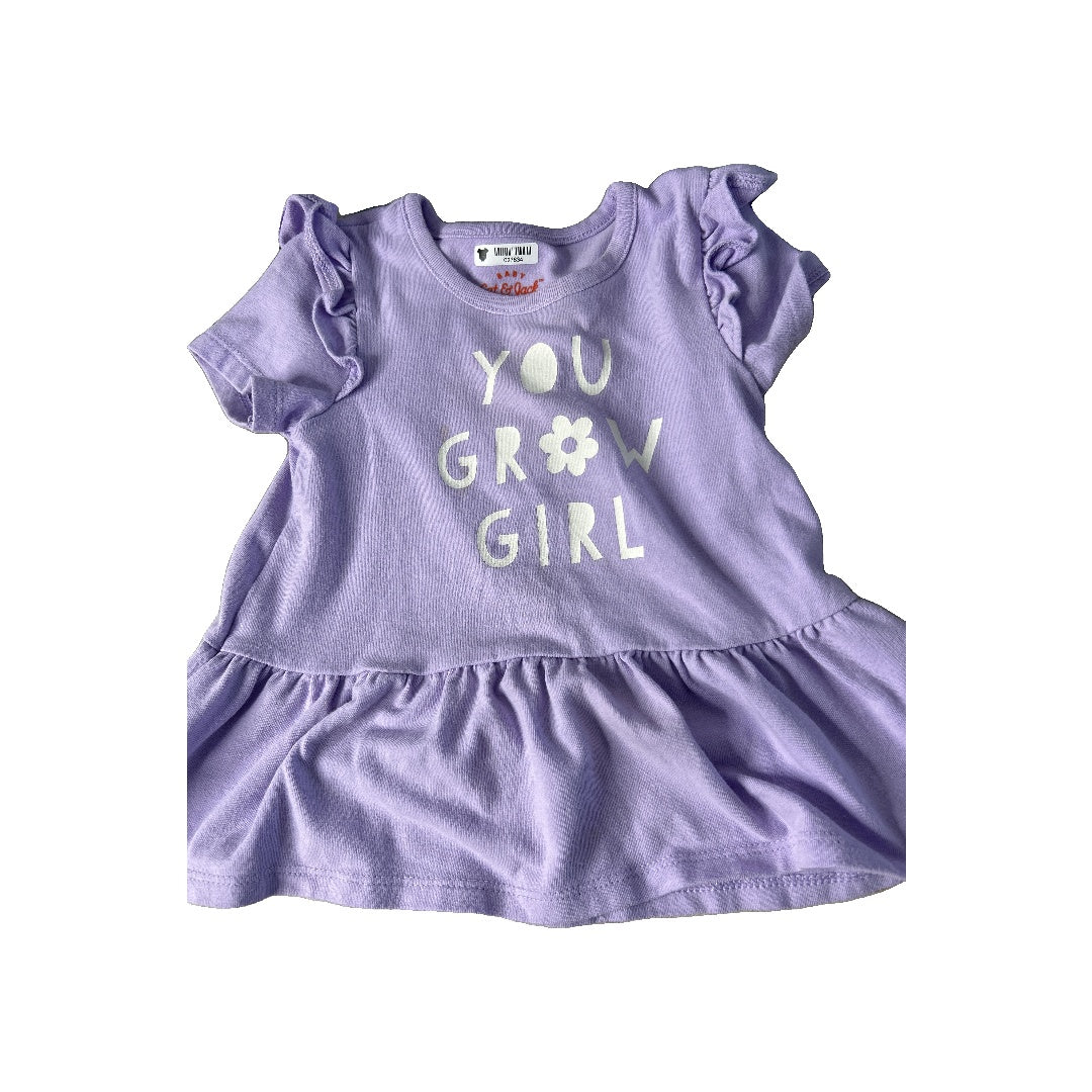 Girls purple Short Sleeve Shirt Size: 12-18 months purple