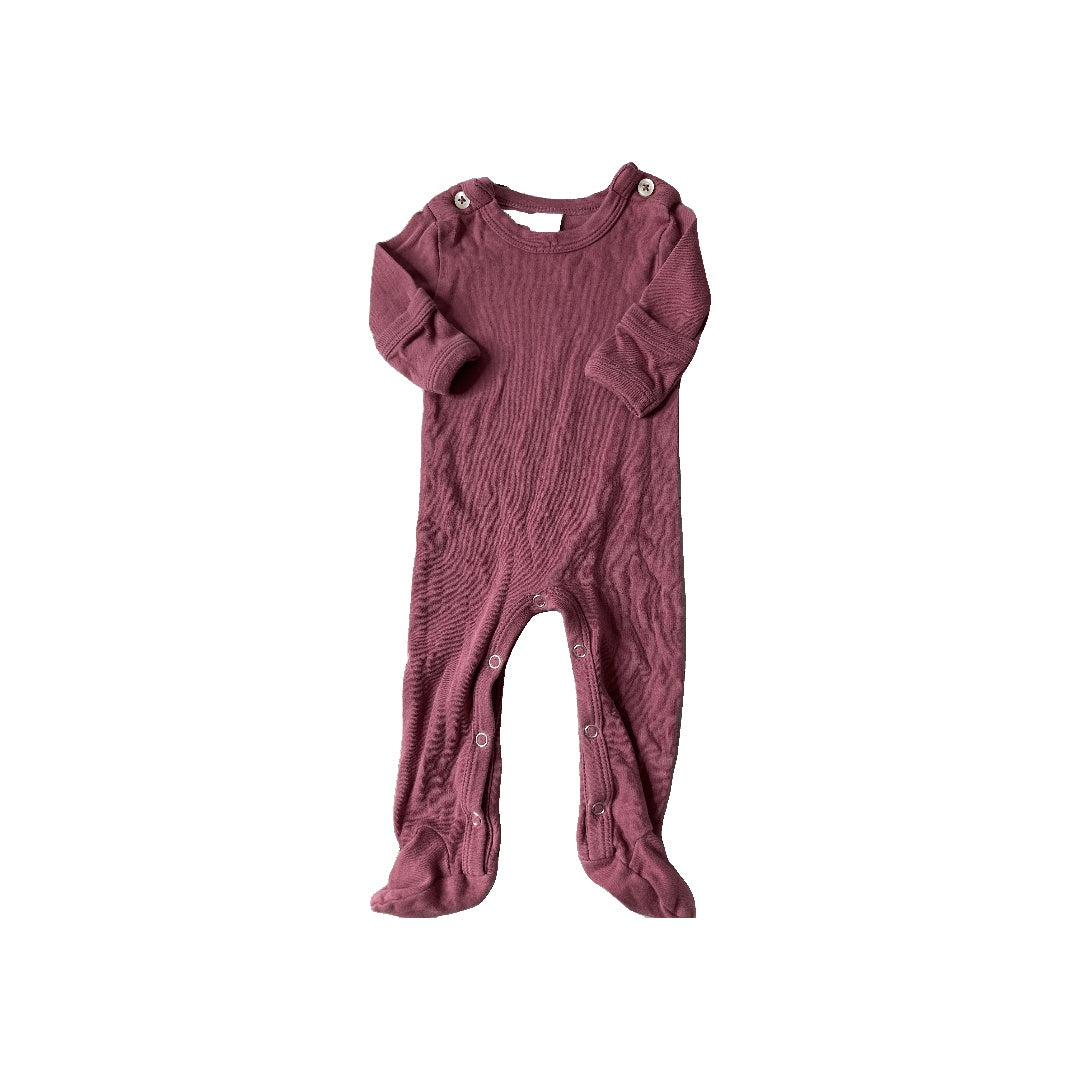 Kate Quinn Girls purple Long Sleeve Outfit Size: 0-3 months purple