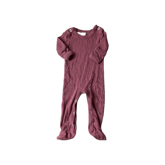Kate Quinn Girls purple Long Sleeve Outfit Size: 0-3 months purple